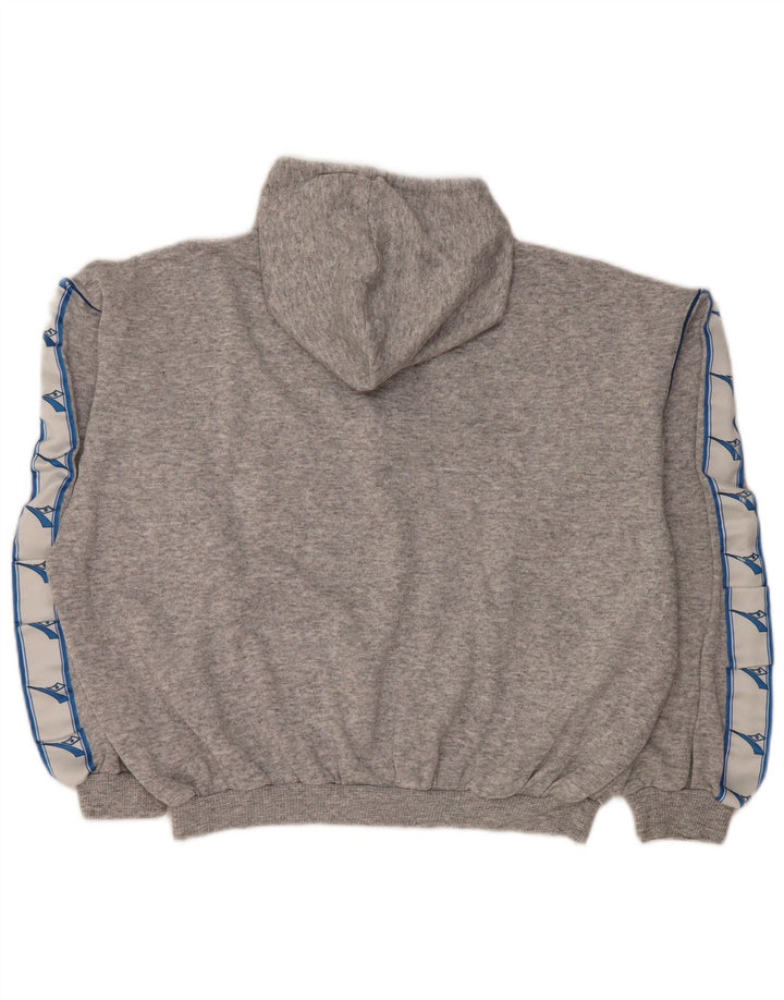 DIADORA Ženska prevelika majica s kapuljačom s kapuljačom UK 12 srednje siva