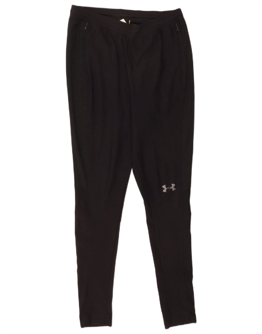 Under Armour muške pripijene uske tajice Male crne poliesterske