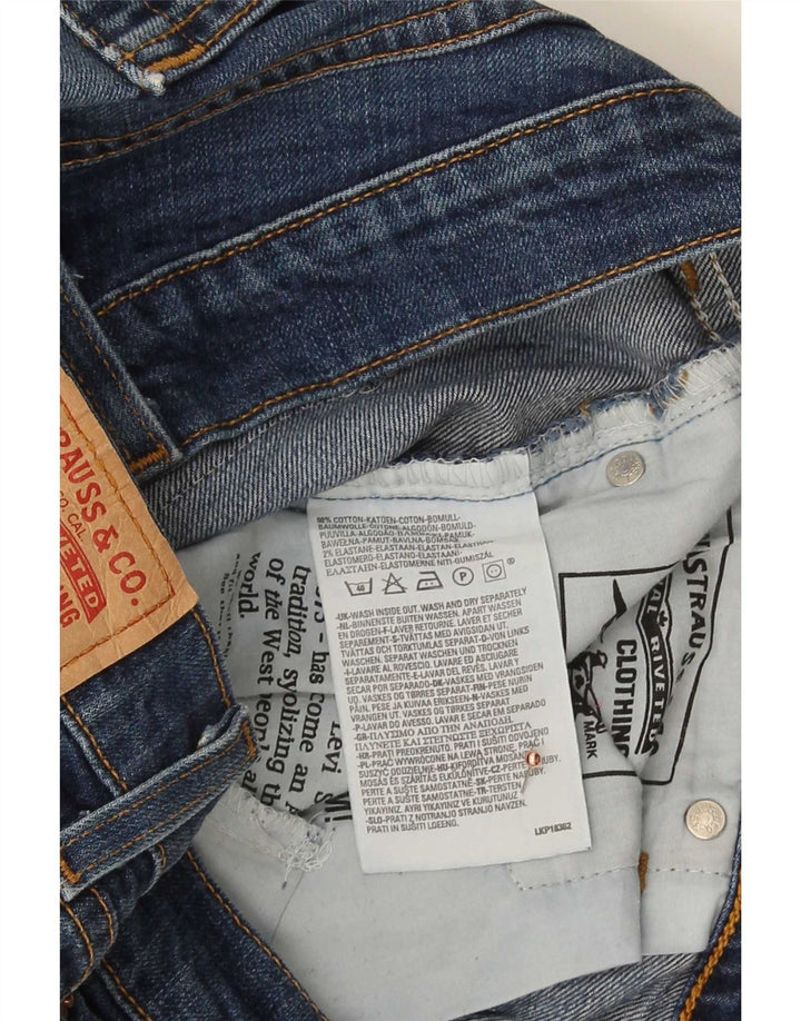 Levi's muške traperice 529 Curvy Bootcut W32 L32 plavi pamuk