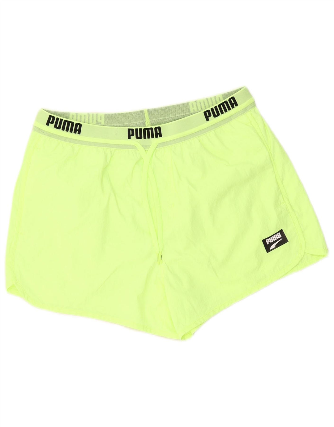 Puma muške grafičke sportske kratke hlače srednje zelene boje od poliamida