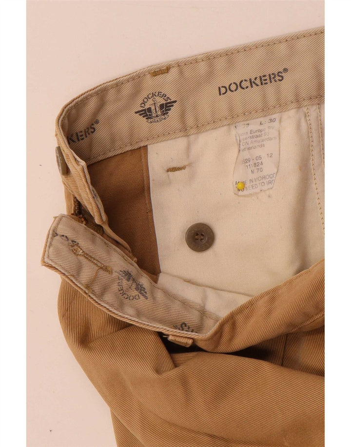 Dockers muške chino hlače s klinovima W33 L30 Bež