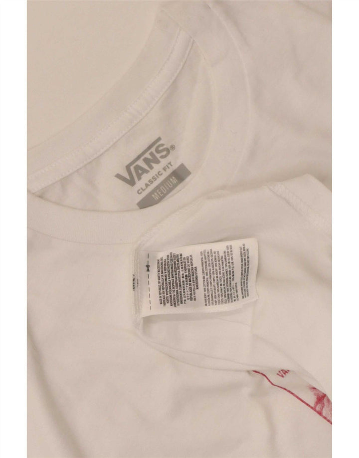 Vans muška majica kratkih rukava klasičnog kroja srednje bijelog pamuka