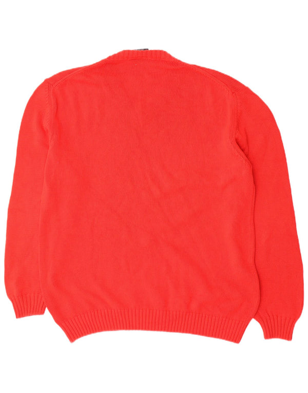 AUSTRALIAN L'ALPINA Muški pulover s V-izrezom IT 52 Large Red