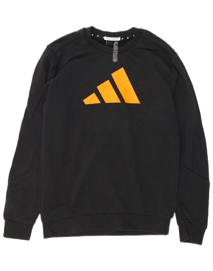 Adidas muška majica s grafičkim motivima, mali crni pamuk
