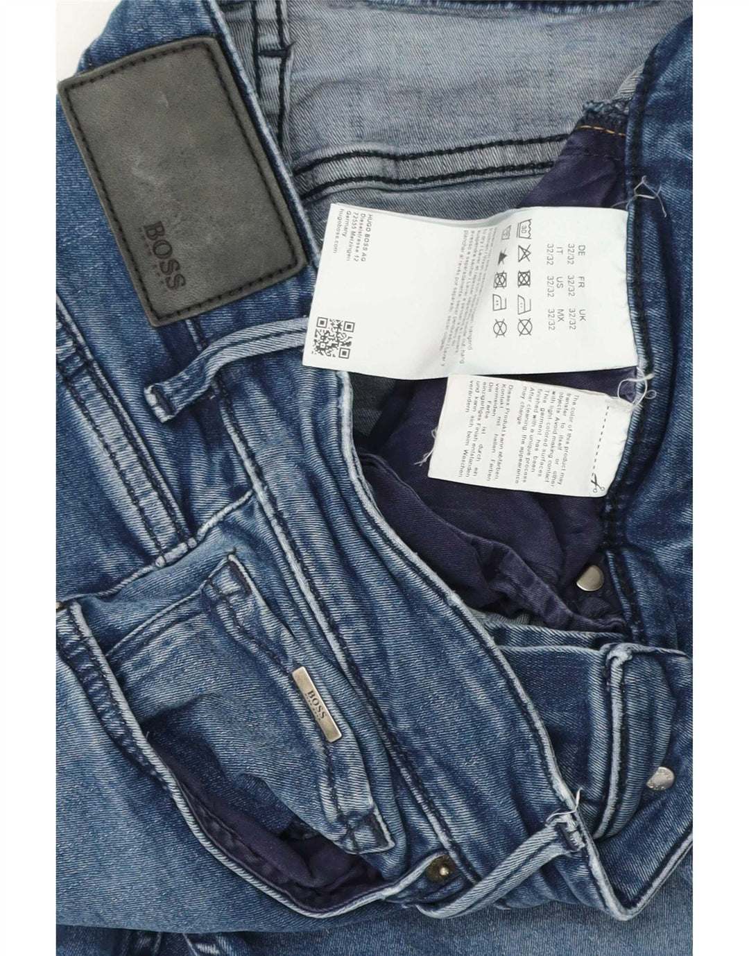 Hugo Boss Ženske uske traperice W32 L32 Plavi pamuk