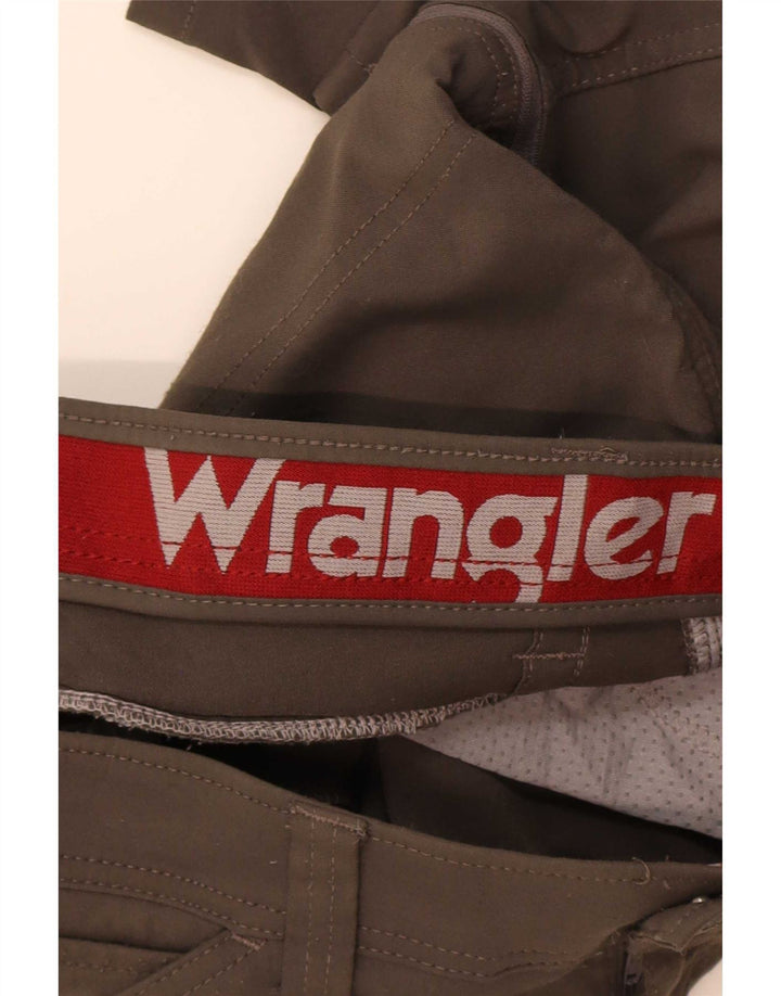 Wrangler muške ravne kargo hlače W32 L32 kaki najlon
