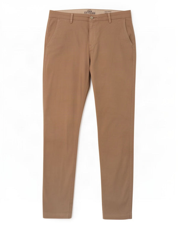 Levi's muške sužene uske chino hlače W34 L34 bež pamuk