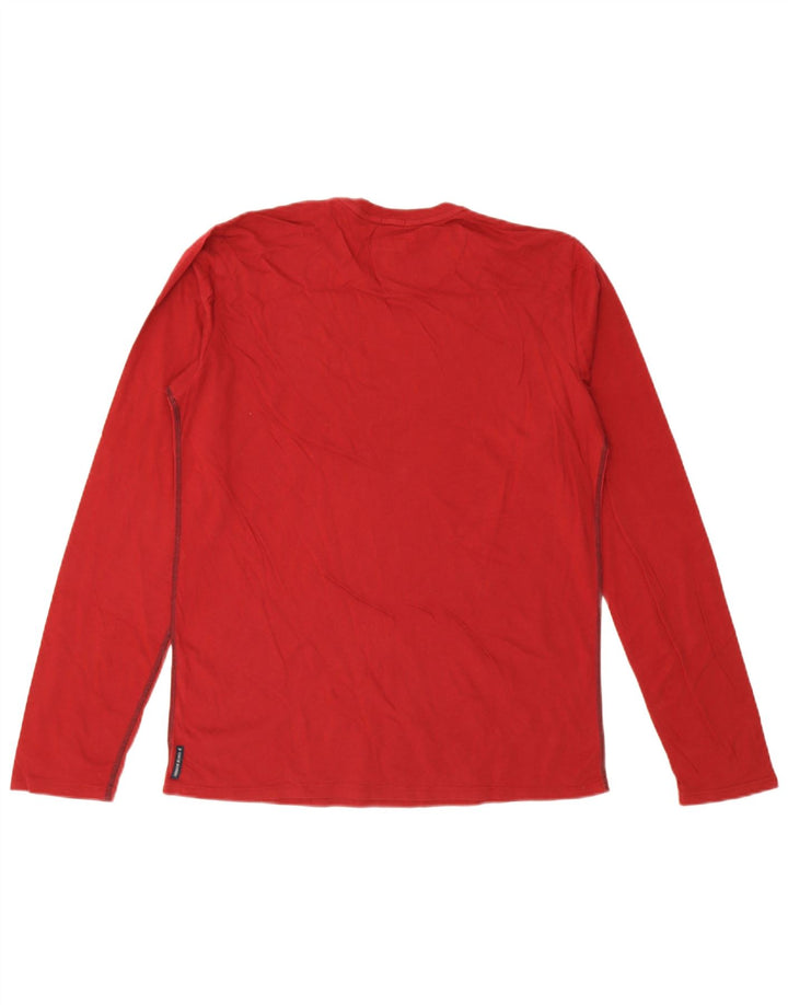 Armani Jeans muška uska majica dugih rukava XL crvena