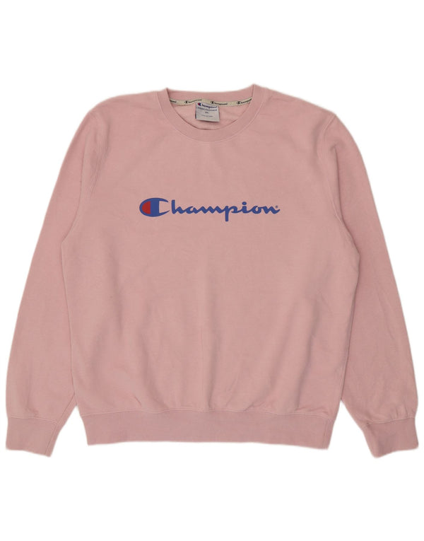 Champion muški džemper s grafičkim motivima 2XL, ružičasti pamuk
