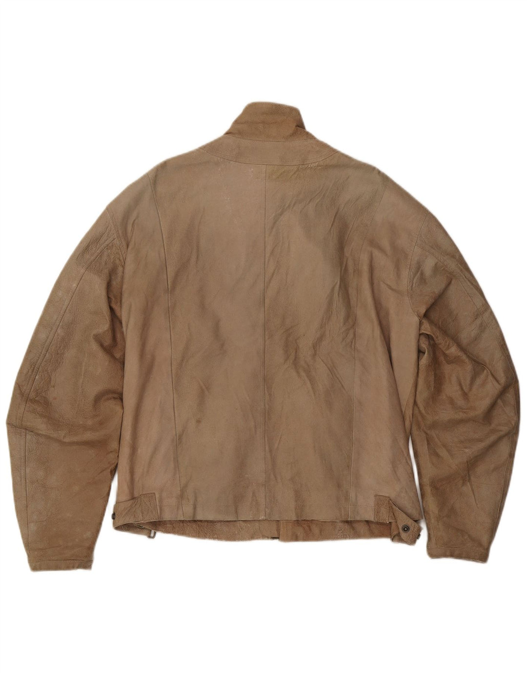 ANDREA D'AMICO muška kožna trkaća jakna IT 56 XL bež koža