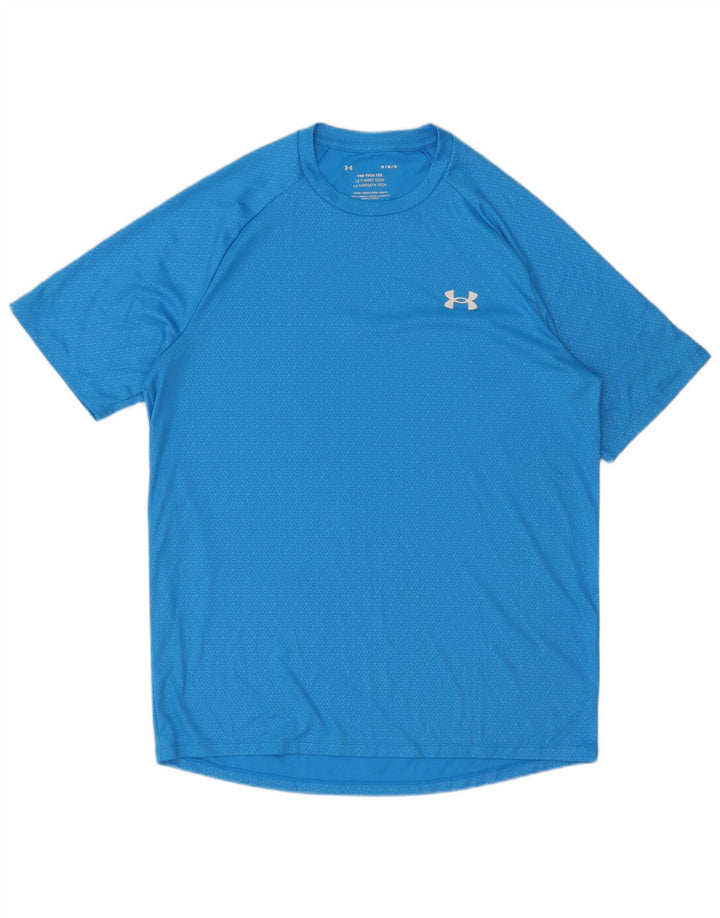 Under Armour muška majica srednje plave geometrijske boje