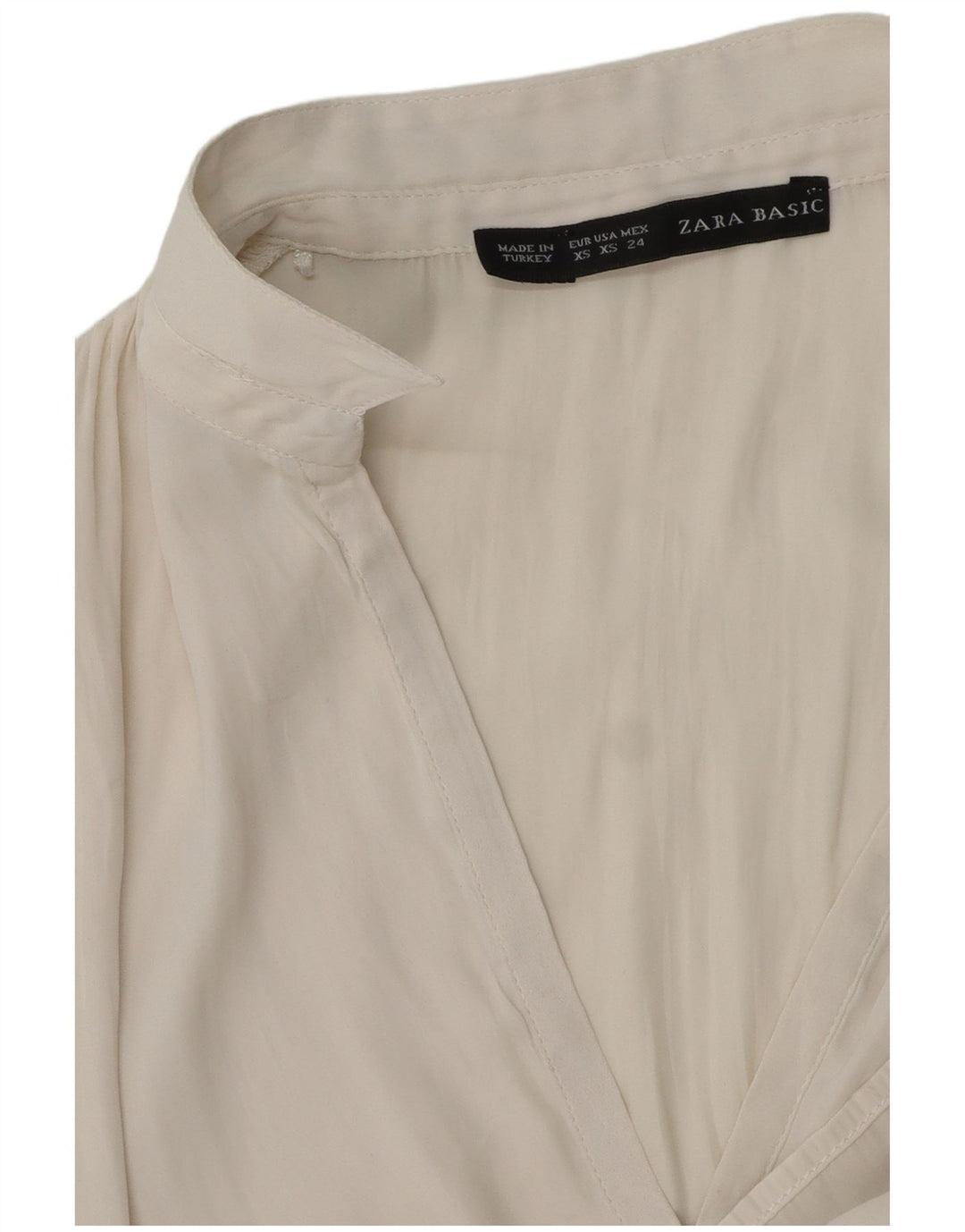 ZARA ženska polo majica UK 6 XS bijela