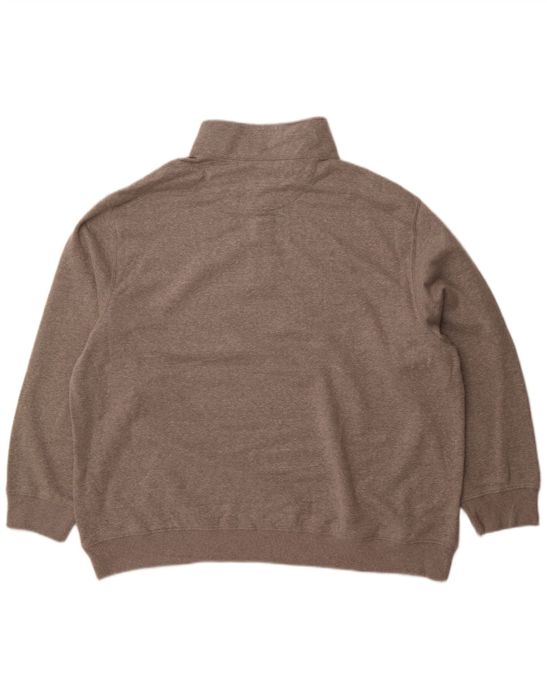 IZOD Muška majica s izrezom na patentni zatvarač 2XL sivi pamuk