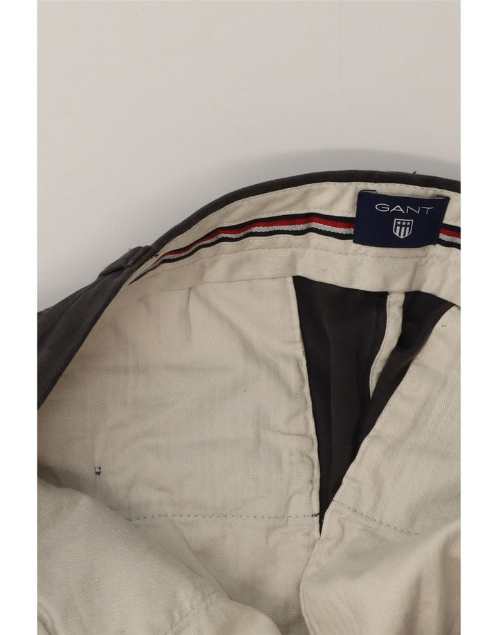GANT Muške ravne chino hlače W40 L34 sive