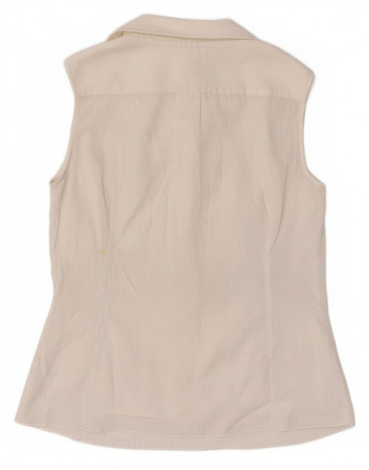 Dolce & Gabbana ženski gornji dio bluze bez rukava IT 44 Srednje bijeli dizajner