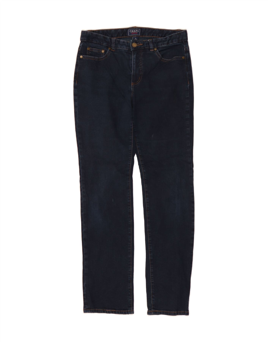 CHAPS Womens Slim Jeans US 8 Medium W30 L31 Blue Cotton Vintage Chaps and Second-Hand Chaps from Messina Hembry 
