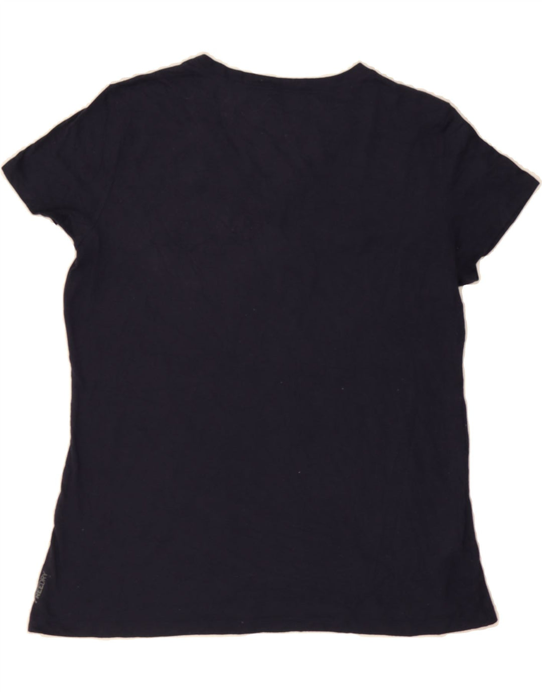 EDDIE BAUER Womens T-Shirt Top UK 18 XL Navy Blue Polyester Vintage Eddie Bauer and Second-Hand Eddie Bauer from Messina Hembry 