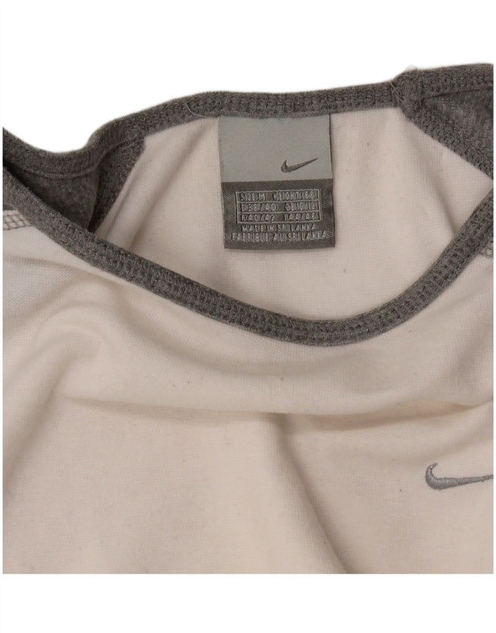 NIKE ženska majica dugih rukava UK 10/12 srednje bijele boje