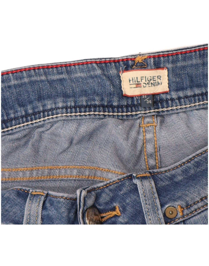 TOMMY HILFIGER Ženske traperice Bootcut W31 L34 Plavi pamuk