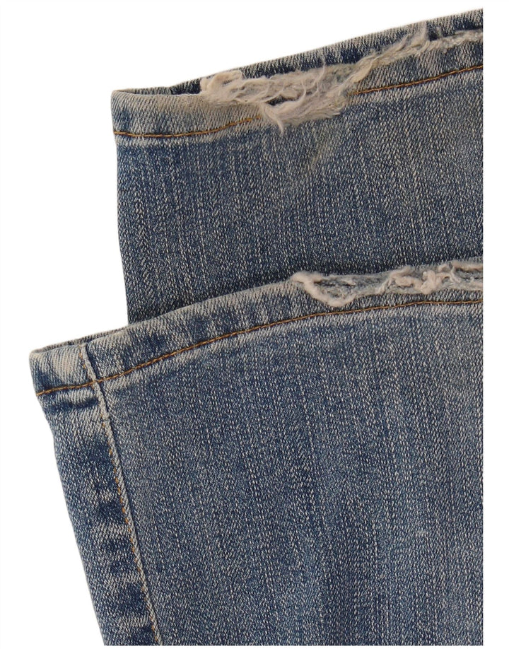 Ženske traperice Wrangler Bootcut W30 L30 plavi pamuk