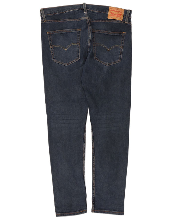 Levi's ženske 512 uske sužene traperice W36 L32 plavi pamuk