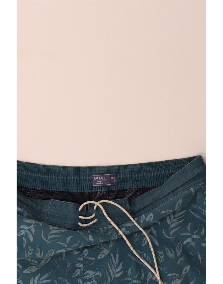 FAT FACE Muške kratke kupaće hlače XL plavi cvjetni poliester