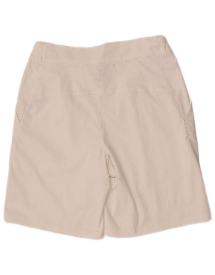 Nike Dri Fit Chino kratke hlače srednje veličine W30 bijeli poliester