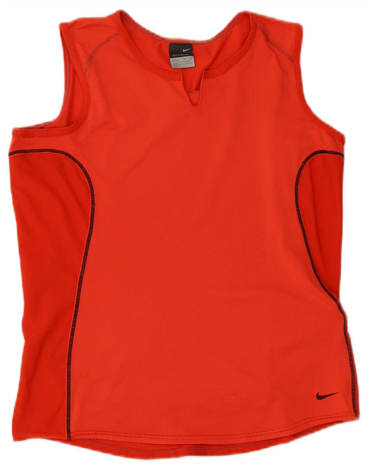 Nike ženski prsluk US 8/10 srednje crvene boje
