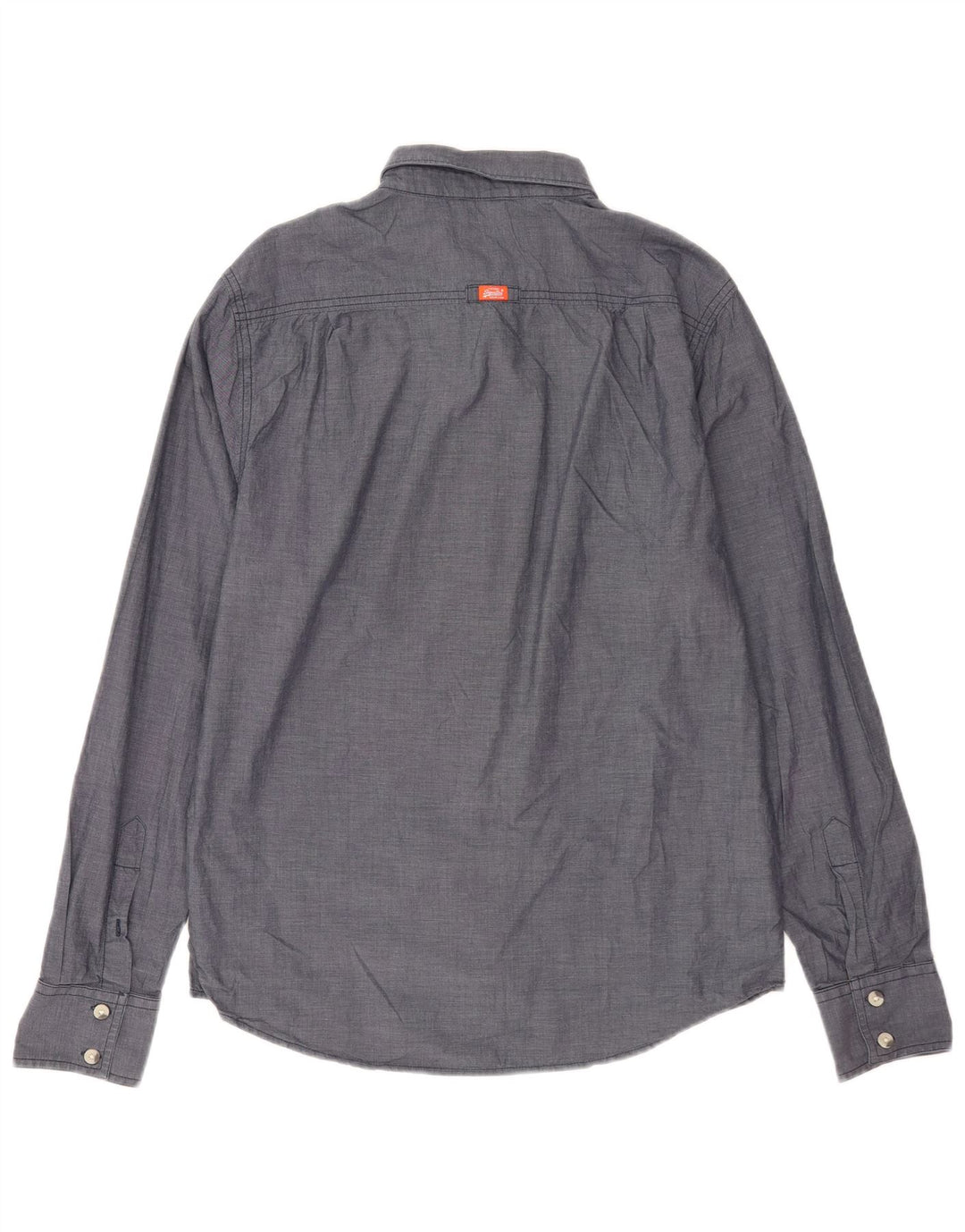 Superdry muška košulja velika siva pamučna