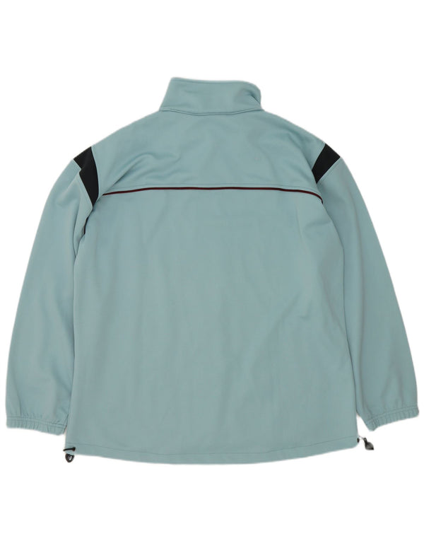 Asics muška gornja jakna za trenirku 2XL poliester plave boje
