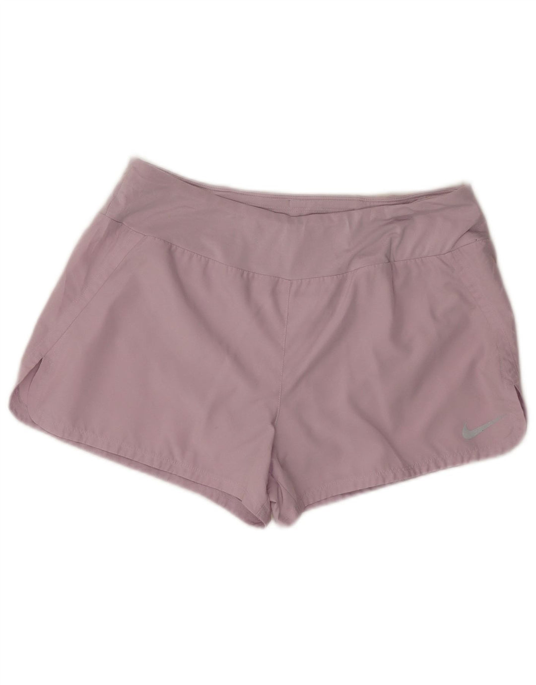 Nike ženske Dri Fit sportske kratke hlače UK 14 veliki ljubičasti poliester