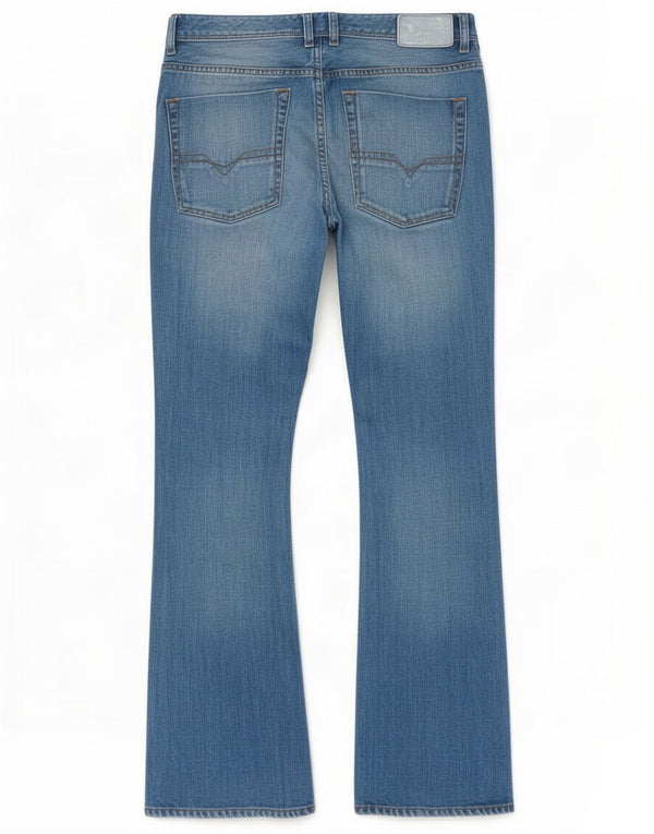 Diesel muške traperice Zatiny Regular Fit Bootcut W33 L30 Plavi pamuk