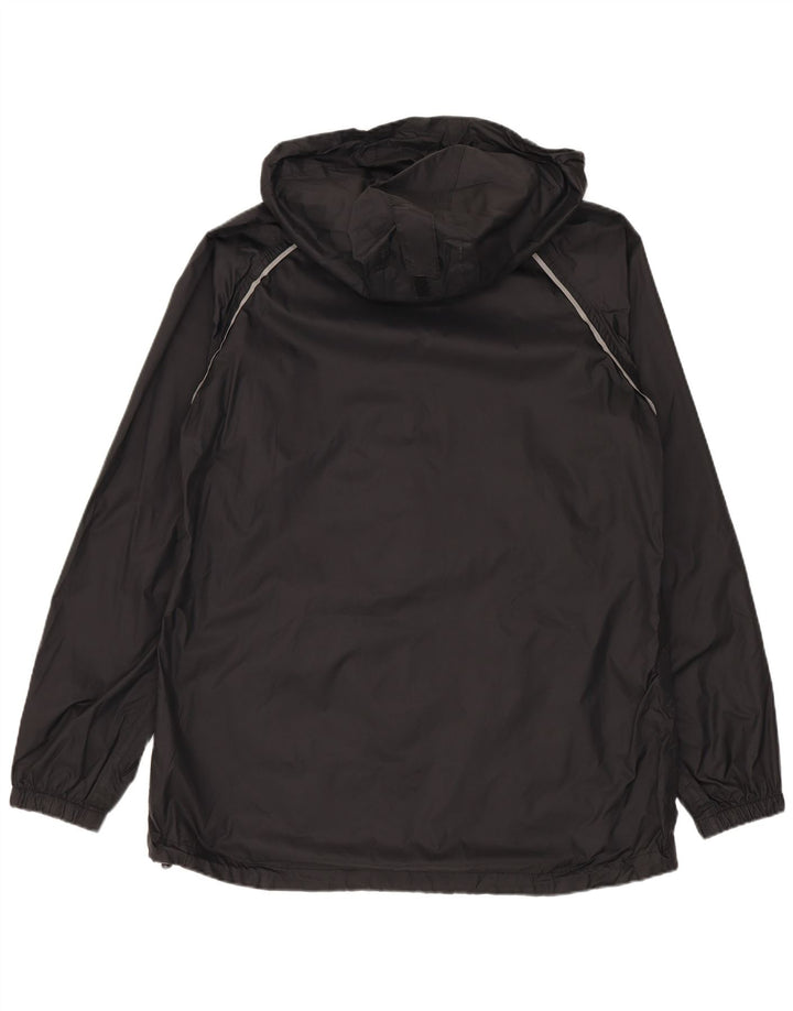 Mountain Warehouse ženska kišna jakna s kapuljačom UK 12 Srednji crni najlon