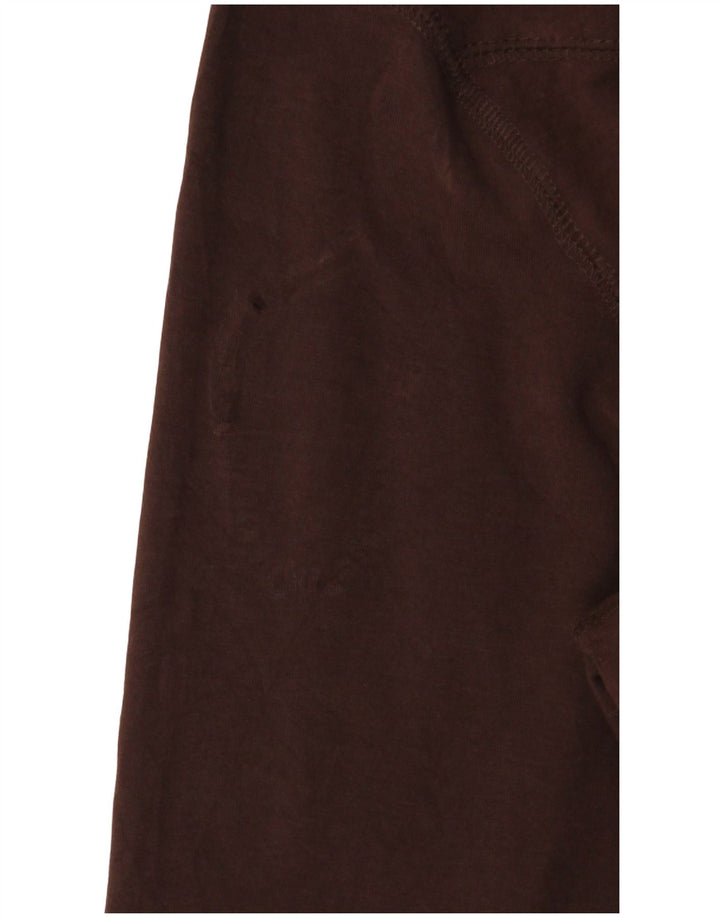 FILA ženska gornja jakna trenirke UK 16 Veliki smeđi pamuk