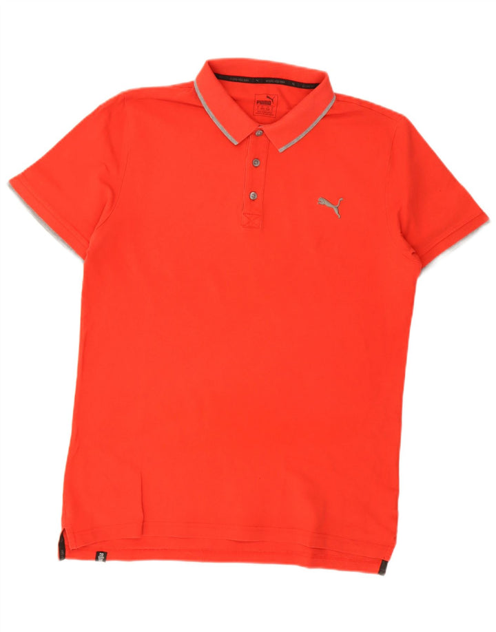Puma muška polo majica srednje crvene boje