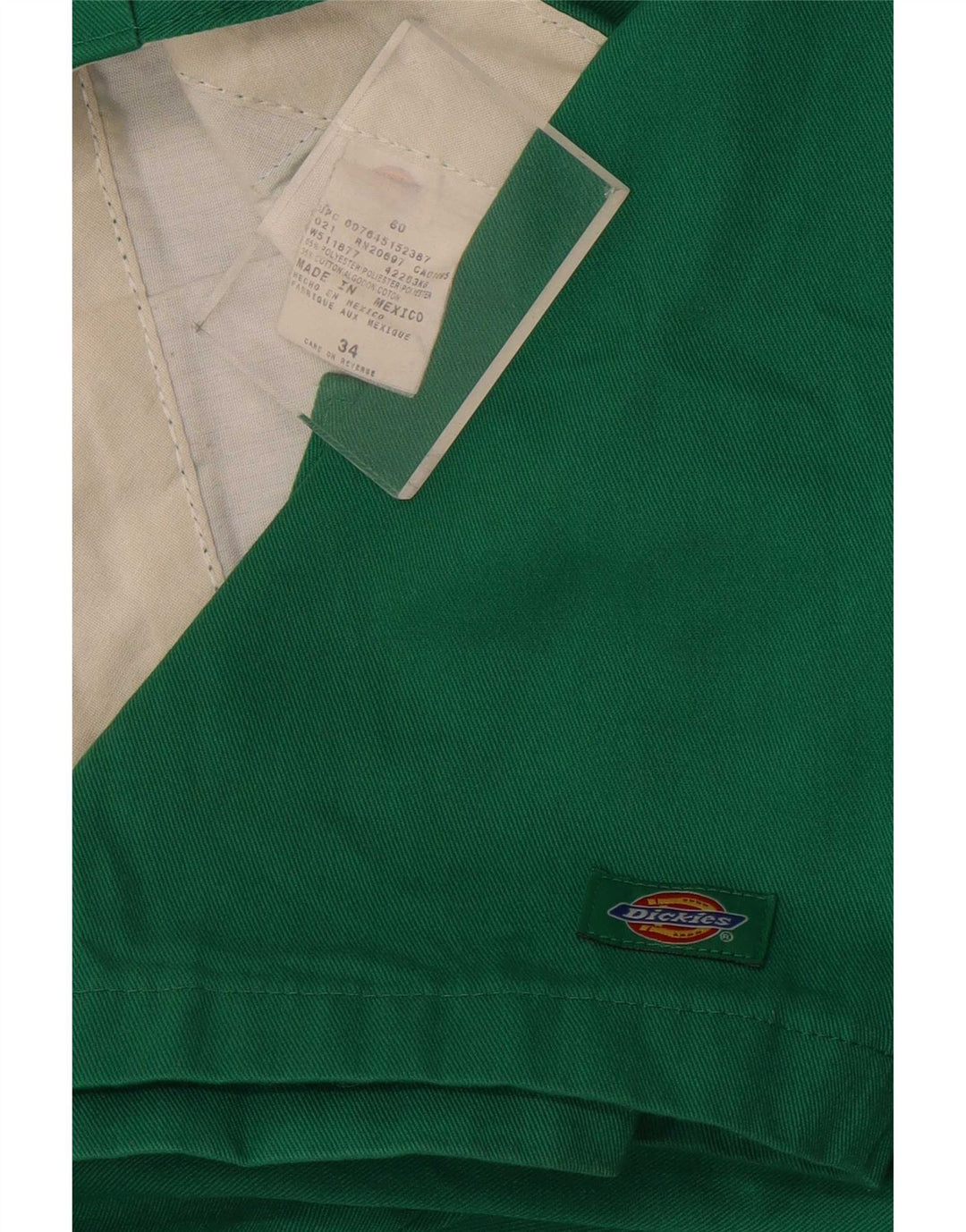 Dickies muške bermude W34 veliki zeleni poliester