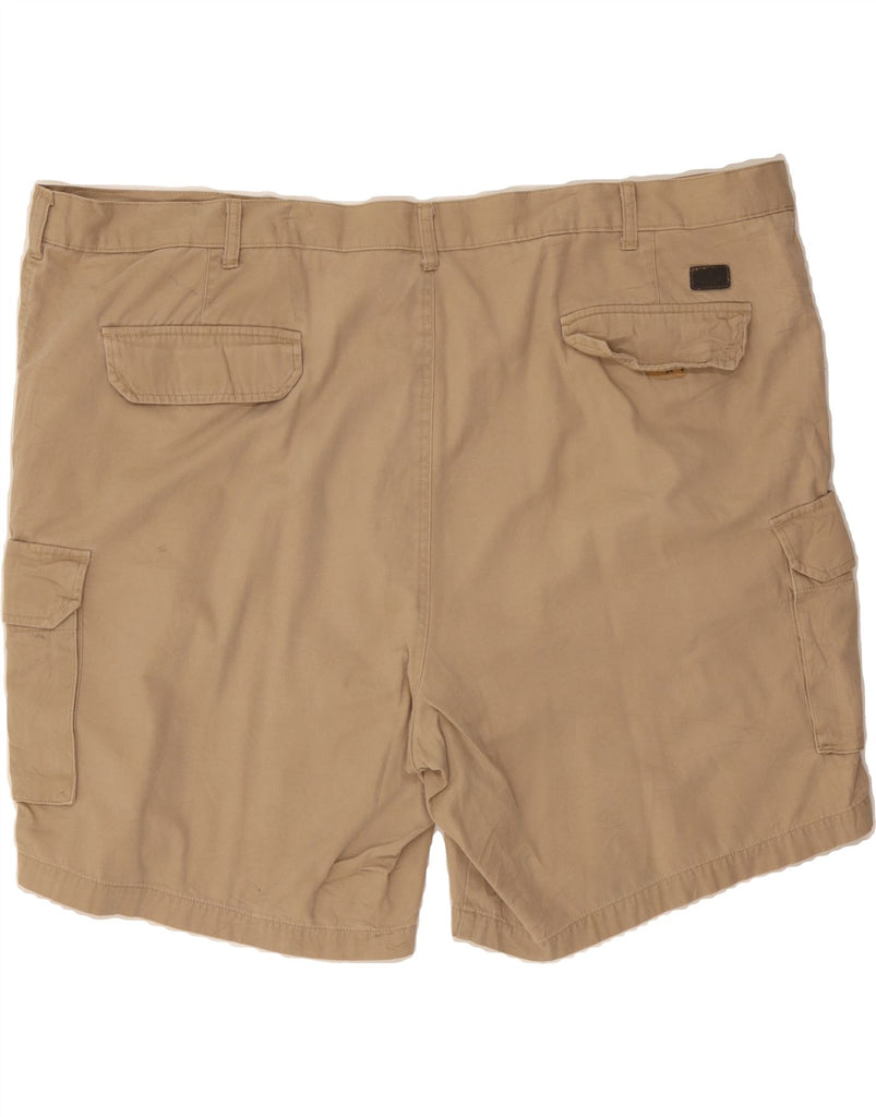 DOCKERS Mens Relaxed Fit Cargo Shorts W50 3XL Beige Cotton Vintage Dockers and Second-Hand Dockers from Messina Hembry 