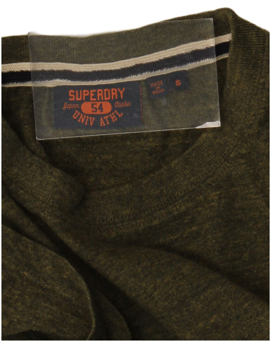 Superdry muška majica kratkih rukava s malim kaki flekama