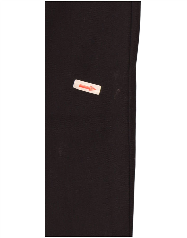 Dickies muške ravne chino hlače W31 L32 crni poliester