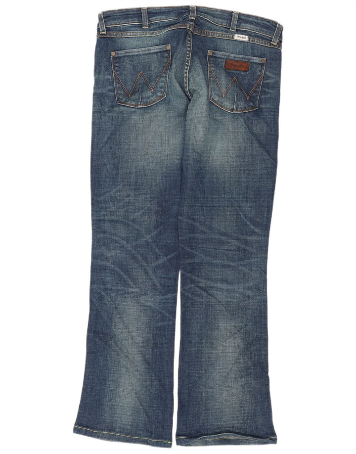 WRANGLER Ženske Megan Bootcut traperice W32 L29 Plavi pamuk