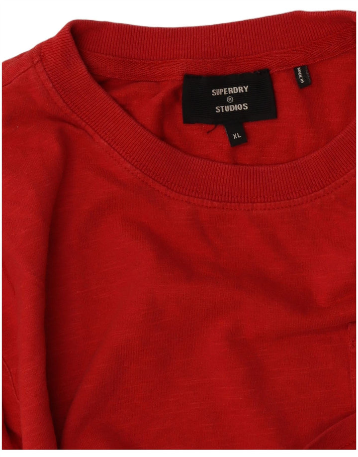 Superdry muška majica standardnog kroja XL crvena