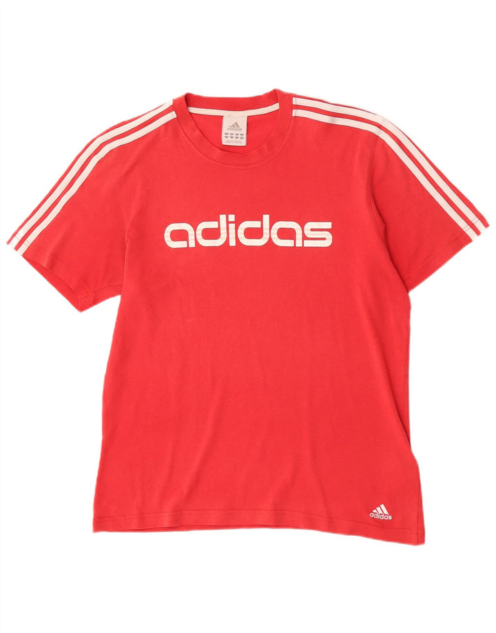 Adidas muška majica kratkih rukava srednje veličine, crveni pamuk