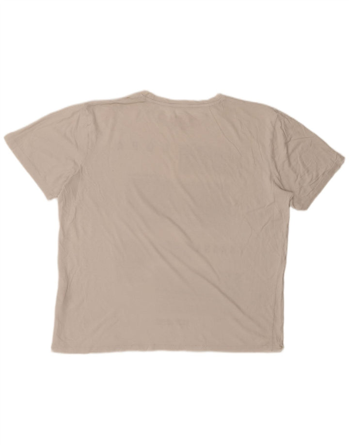 JACK & JONES Muška grafička majica kratkih rukava XL bijeli pamuk