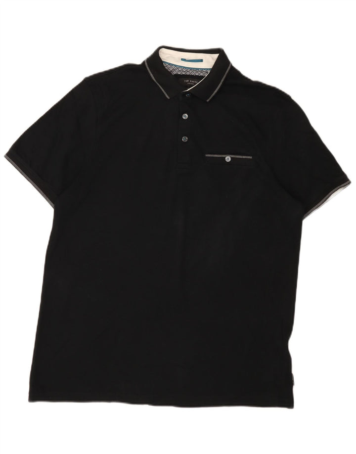 Ted Baker muška polo majica veličine 3 srednje crni pamuk
