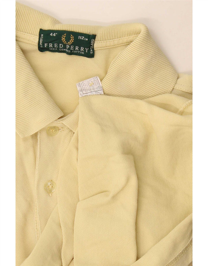 Fred Perry muška polo majica Srednje žuti pamuk