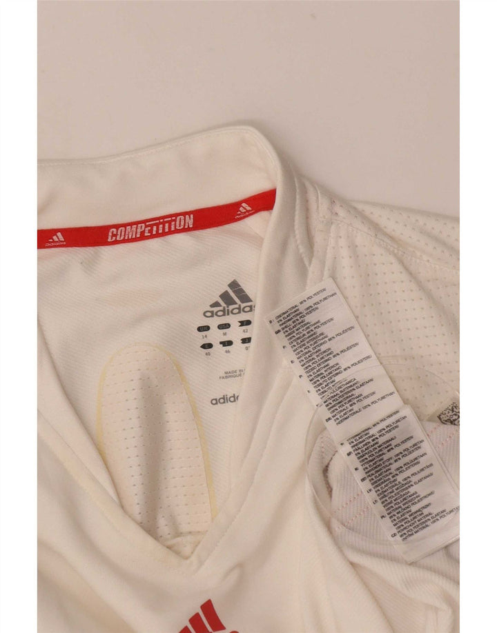 Adidas ženski prsluk UK 14 Medium White Colourblock poliester