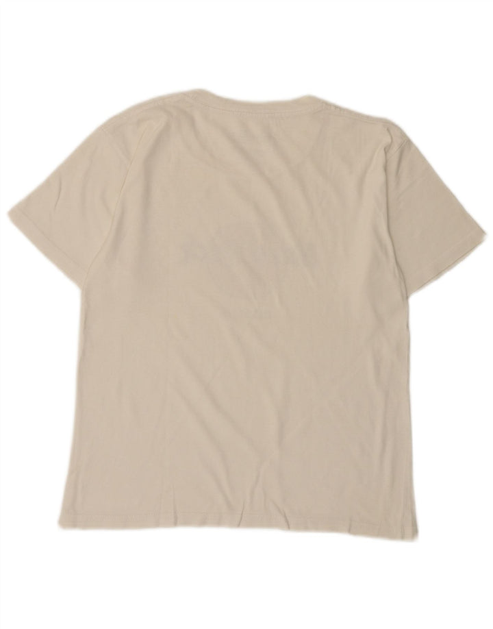 Hard Rock Cafe Ženska majica kratkih rukava Dublin Graphic UK 18 XL Bijeli pamuk