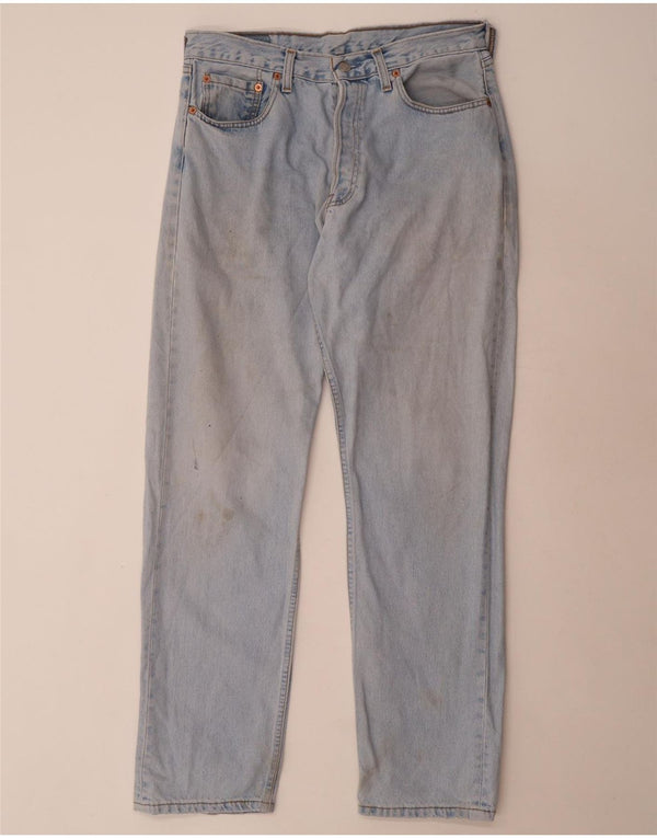 Levi's muške 517 ravne traperice W34 L32 plavi pamuk