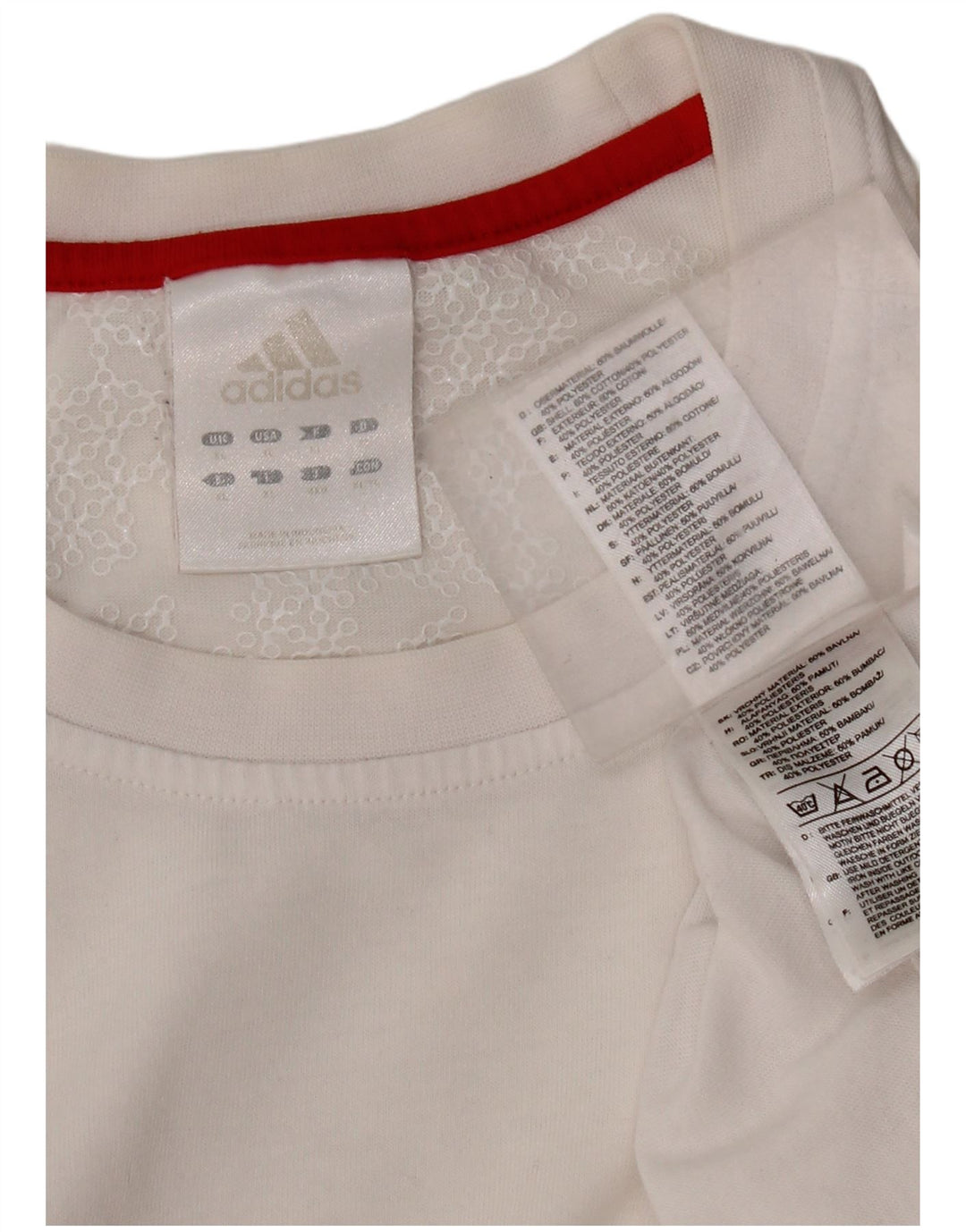 Adidas muška majica XL bijeli pamuk