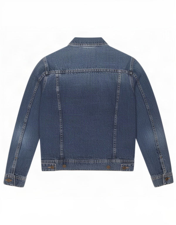 Zara ženska traper jakna UK 10 Small Blue Cotton